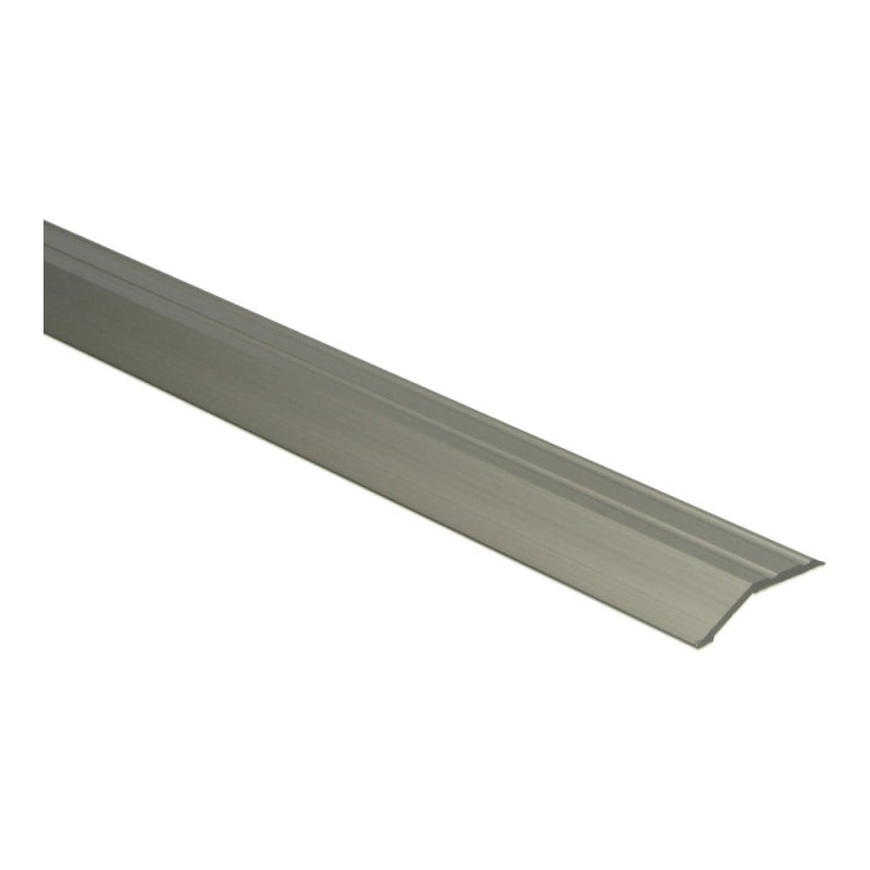 Overgangsprofiel zelfklevend 8 mm alu RVS, 270cm lang