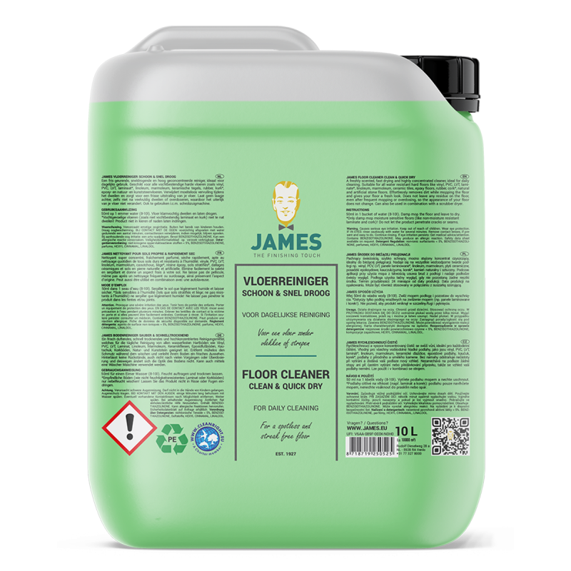 James vloerreiniger schoon & snel droog 10L