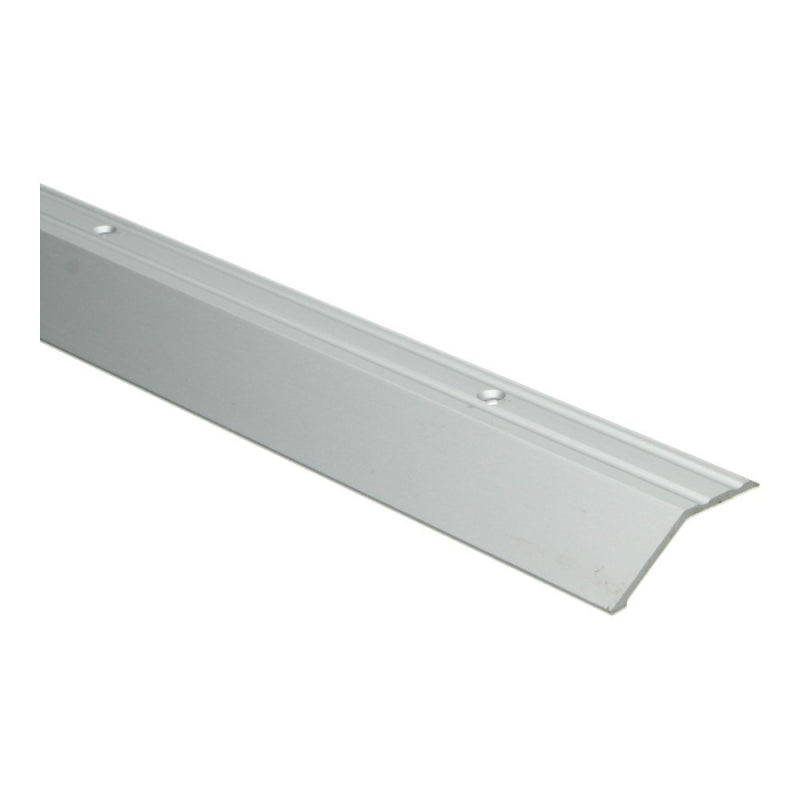 Overgangsprofiel schroef 14 mm alu zilver, 270cm lang