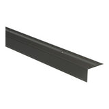 Trapneusprofiel 40x25mm brons fijn antislip, 300cm lang
