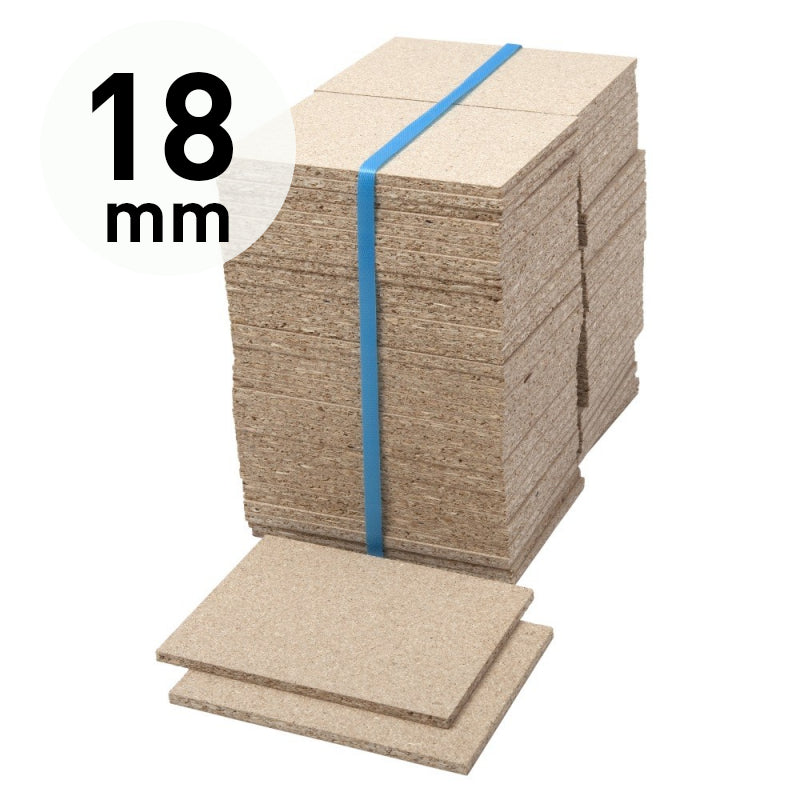 Spaanplaat 18 mm broodjes 20 x 15 cm (ondervloer)