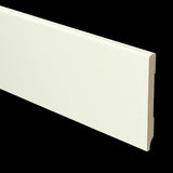 Plint Modern 90 x 9 wit voorgelakt RAL 9010