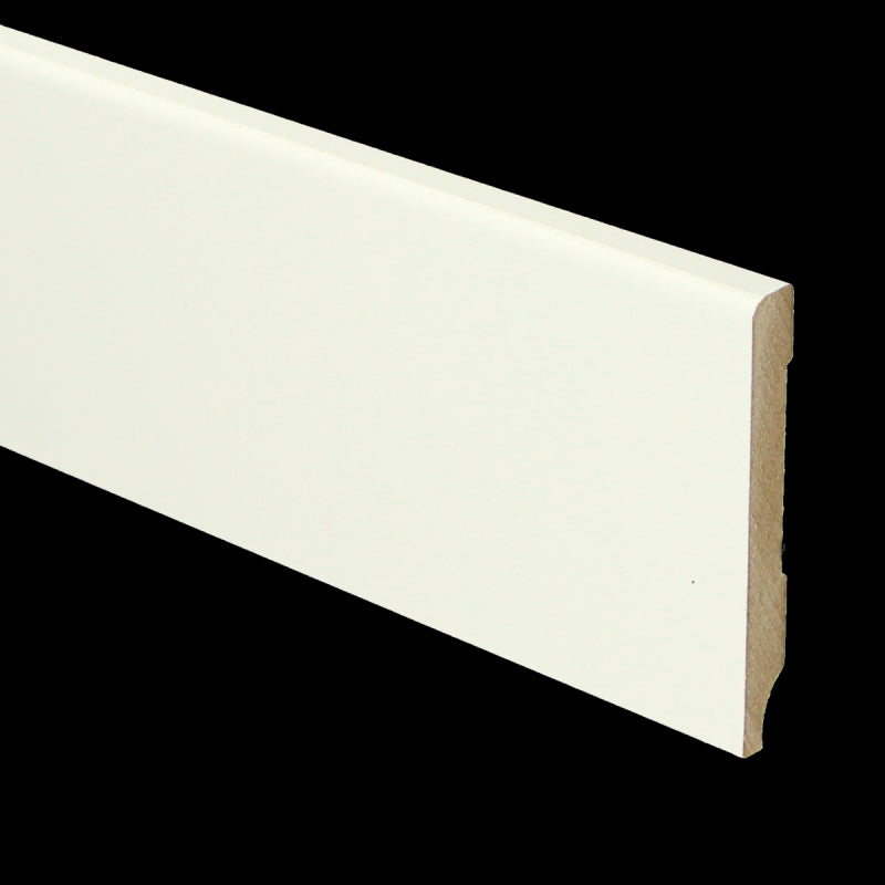 Plint Modern 70x 9 wit voorgelakt RAL 9010