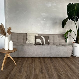 PVC plak 193 x 1230 mm  "Purple oak" (dryback / stroken)