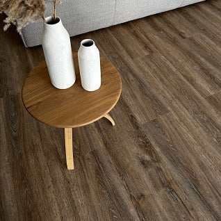PVC plak 193 x 1230 mm  "Purple oak" (dryback / stroken)