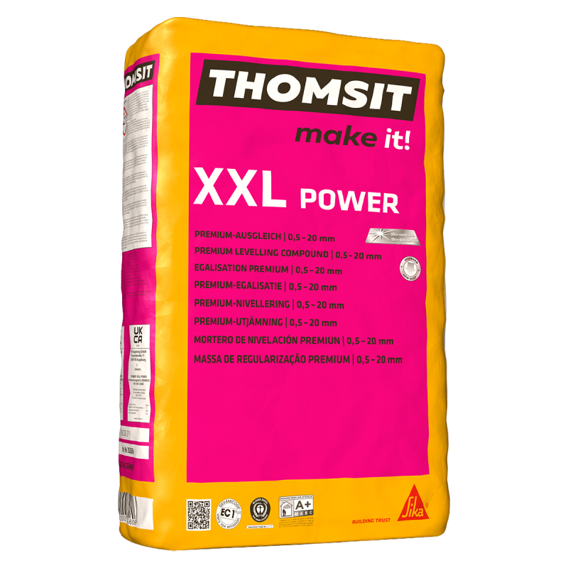 Thomsit XXL Power Stofarme egalisatie 25 kg