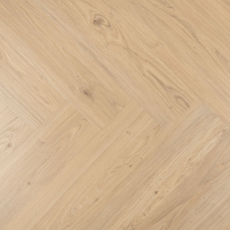 Douwes Dekker PVC Brede klik visgraat crème brûlée