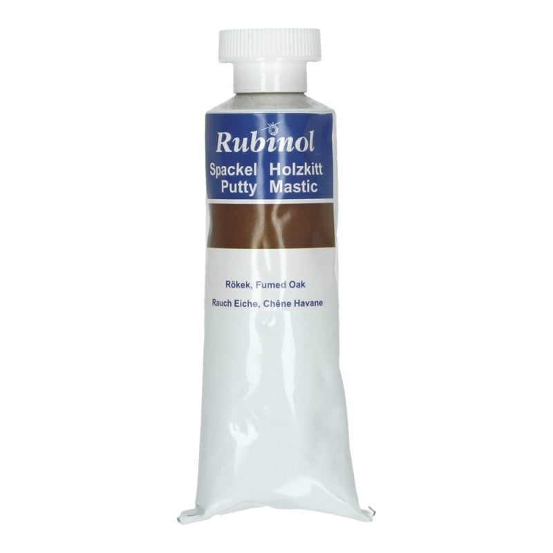 Vloeibaar hout Rubinol Putty Gerookt Eiken 100 gr.