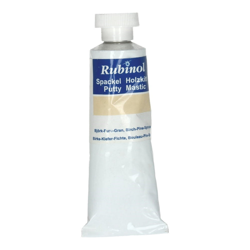 Vloeibaar hout Rubinol Putty berken/grenen 100 gr.