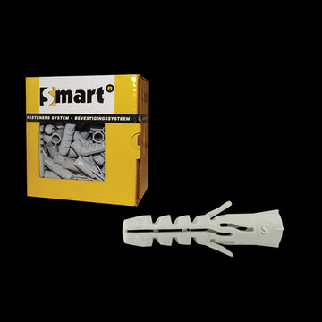 Nylon spreidplug zonder boord SMART  Ø12x60 - 25 stuks