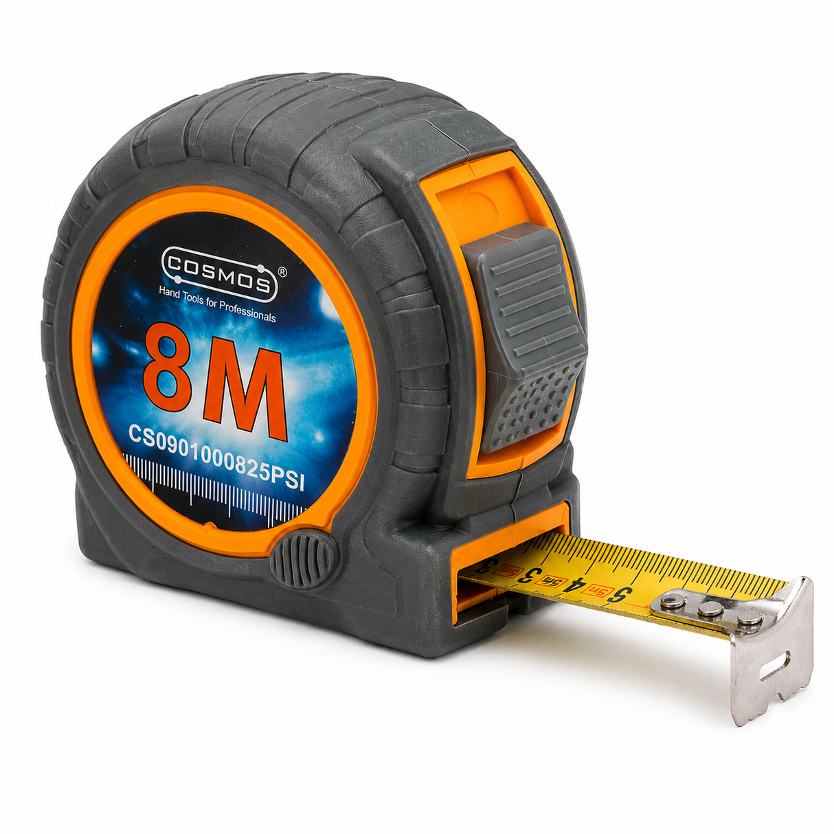 ROLBANDMAAT/ROLMAAT 8 meter 25mm magnetisch van Cosmos