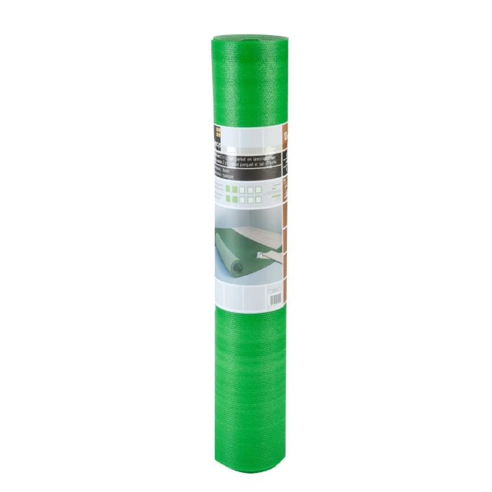 Laminaat ondervloer 2-in-1  dikte 3mm - 8 dB, rol 10 m2 (OUTLET op is op)