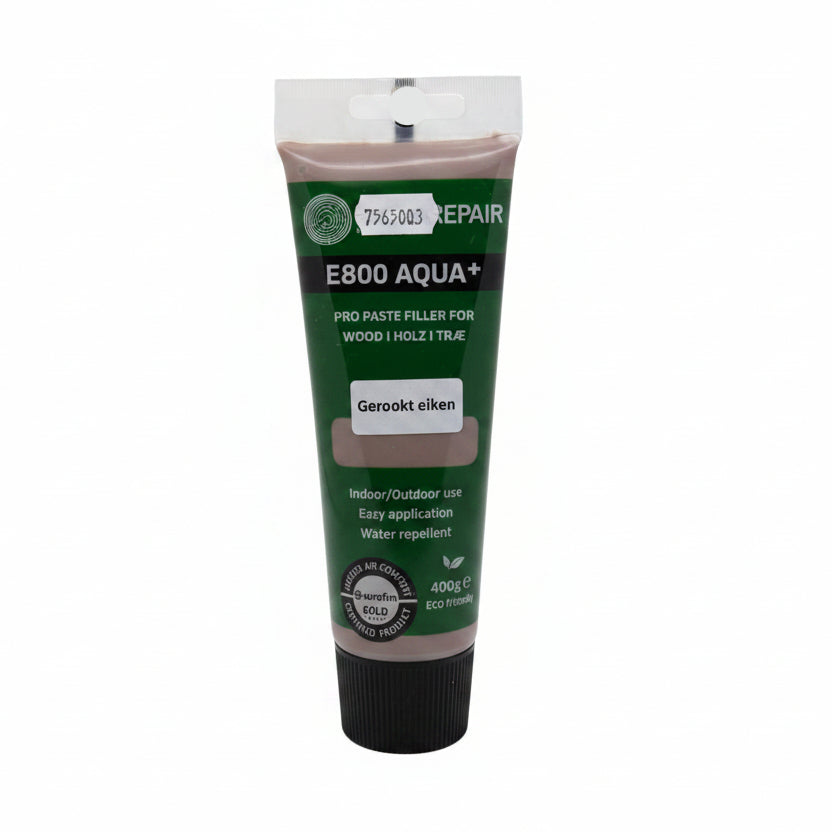 Wood Mastic E800 vulmiddel 400 gr. gerookt eiken