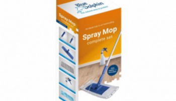 Blue Dolphin Spray Mop Set